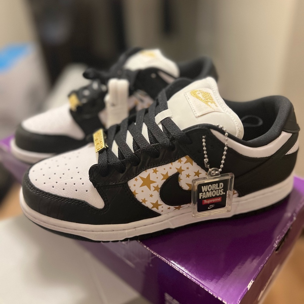 Supreme x Nike dunk QS